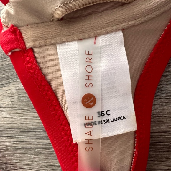 HOT RED bikini top 36C - Picture 5 of 5